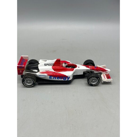 Formula One Race Car Energy City 2 Dragon Good Pull Back Action READ - Picture 2 of 5